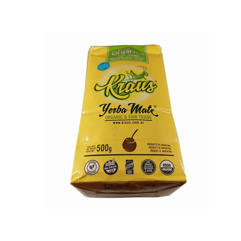 YERBA MATÉ KRAUS-BIO 500g/bal