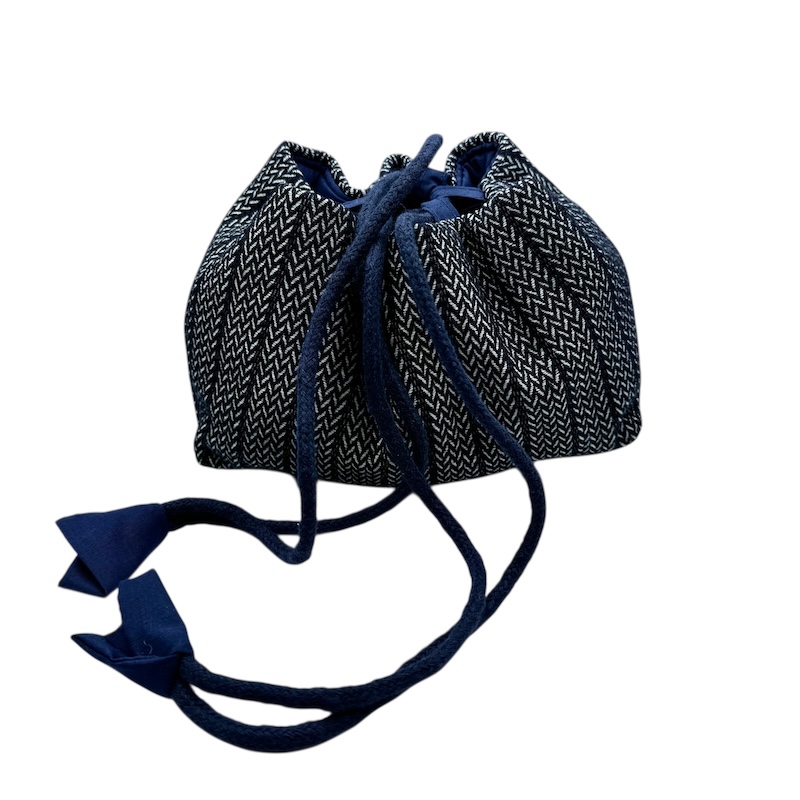 PYTLÍK NA ČAJOVOU KERAMIKU - MODRÝ MOTIV