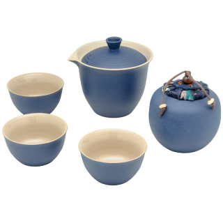 ČAJOVÁ SOUPRAVA CESTOVNÍ S DÓZOU